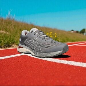 ASICS Light Gray Athletic Sneakers